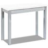 ASTIMESA Tavolo da Cucina a Libro Senza cassetto e Piano in Legno Laminato, Bianco, 80 x 40 cm a 80 x 80 cm