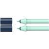 Schneider 040 cartucce Paint-It Twinmarker (Round Tip - Rotondo, inchiostro a base d'acqua, per l'applicazione su carta, 95% plastica riciclata) turchese 034