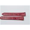 Cartier Pelle Bracciale 19MM Faltschliesse 16MM 19-16 Nuovo KD7HJABK Santos Rot