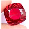 32.30 CT Naturale Sangue Rosso Rubino Cuscino Certificato Mozambico Fantastico