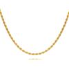 OROVI Collana Donna Argento 925 placcata oro 18kt Collana 45 cm, estendibile fino a 50 cm, Made in Italy, gioiello anallergico confezionato in un elegante astuccio portagioie
