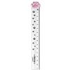 Legami - Righello, Meow Ruler, 15 cm, per Misurare, Sottolineare e Tracciare Linee Nette e Precise, Righello a Forma di Zampa di Gatto, in Plastica