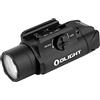OLIGHT PL-3R Valkyrie Torcia Potente LED con Binario Regolabile, 4 Modalità di Uscita Luce Ricaricabile 1,500 Lumen 205 Metri Flashlight per la Caccia, Ricerca, Outdoor Illuminazione