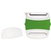 Alligator 3040 - Duo pelapatate pelapatate, plastica, Colore Limone, 8,8 x 7,3 x 2 cm