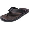 OLUKAI New Men's Hiapo Flip Flop Sandal Lava Rock/Lava Rock 9