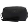 Emporio Armani Borsello pochette ecosostenibile con logo aquila Y4R356 Y138E black