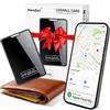 Hendari Air Tag Card Wallet Tracker 1 Pezzo, Ricaricabile Trova Oggetti Portafoglio, Smart Tag Compatibile con Apple Dov'è (Solo iOS), Bluetooth Localizzatore per Portafoglio/Valigia/Borse, IP68 Impermeabile