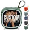 Generico Cassa Bluetooth Portatile Personalizzata con Foto e Logo, Mini Altoparlante Wireless, Diffusore Sonoro Potente con Bassi (Verde)