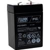 FIAMM Batteria Ricaricabile da Cambio per Barche modellismo Camper Hobby Campeggio 6V 4 5Ah 5Ah
