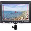 FEELWORLD FW759 7 IPS Ultra-sottile Design 1280x800 HDMI HD Monitor da campo con messa a fuoco di picco con parasole
