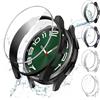 JETech Cover per Galaxy Watch 6 Classic 47mm, Nero/Chiaro/D'argento/Blu