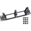 HMF 63353-02 Pannello di smistamento per armadio server | 10 pollici | 1 U | 3 staffe di guida | Nero