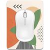 Dapesuom Piccolo Tappetino per Mouse, Mini Tappetino per Mouse 15x20 cm con Base in Gomma Antiscivolo Impermeabile, Grazioso Tappetino per Mouse per Donne Uomini Mouse Wireless Laptop Vassoio Tastiera