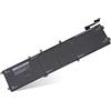 AUZNQEV 6GTPY Laptop Batteria per Dell XPS 15 9560 9550 9570 7590 Precision 5510 5520 M5520 i7-7700HQ 5XJ28 5D91C 5041C 05041C 11.4V 97Wh