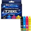 PcStore Cartucce Compatibili con Epson T29XL Multipack, 4 Pezzi, Nero, Ciano, Magenta, Giallo, per XP-235 XP-245 XP-255 XP-330 XP-332 XP-335 XP-342 XP-345 XP-430 XP-432 XP-435 XP-442 XP-445