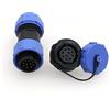 Eonvic Weipu SP17 10 Pin Connettore Impermeabile IP68 Maschio Presa Femmina Circolare 6-10mm Cavo Industriale Solare Elettrico Connettore