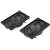Generic NEW LON0167 2 Altoparlante magnetico interno multimediale da 2 mm 8 Ohm rettangolare da 35 mm x 20 mm(2 STÃœCKE 2W 8 Ohm Rechteckiger Multimedia Interner Magnetlautsprecher 35x 20 mn