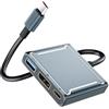 BolAAzuL - Adattatore multiporta da USB C a DisplayPort, hub 3 in 1 di tipo C con 1 DP 1.4 + 1 USB 2.0 + 1 porta di ricarica PD (tipo C), 8K 60Hz/100 W, modalità ALT PD/DP supportata per Macboo Pro
