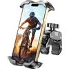 Rolgno Porta Cellulare Moto e Bici, Ultra Stabile & 360° Rotabile | Porta Cellulare Bici, Manubrio Supporto Telefono Moto con Blocco di Sicurezza Compatibile con iPhone/Galaxy 4.7-6.9 Phone