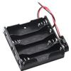 GSLSYZY 4 slot porta batterie: per 4-AA 1.5V con connettore a scatto standard: BH341 con connettore batteria 9V (8 pezzi)
