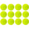 Franklin Sports Golf - Golf Balls- 12 Pack - Indestructible - Practice Golf Balls - Limited Flight - Plastic Training