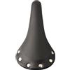 ZiStarlilife 1 sellino per bicicletta in pelle PU con rivetti in acciaio inox Fixie Track sedile comodo cuscino in schiuma per gli appassionati di ciclismo (nero)