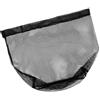 Laymotric Rete da pesca, di ricambio, per guadini, 40/45/50 cm, in nylon nero, con capacità di carico di 30 kg, compatibile con pesca d'acqua dolce e salata (50 cm)