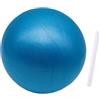 Fonowx Palla da Pilates, Palla di Stabilità, Attrezzo da Allenamento in PVC Resistente per Pilates, per, Uso in Palestra, Blu