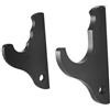 Wswqop Porta Mazze da 2 Pezzi, Supporto in Legno per Mazze, Porta Mazze Organizzato da Parete, Porta Mazze da Hockey, Struttura Robusta, Adatto P, 1 Livello 9 cm x 15 cm