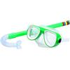 Oshhni Set da Snorkeling per Bambini, Maschera da Snorkeling Semi-asciutta, Maschera Subacquea E Occhialini da Immersione per Bambini dai 3 Ai 7 Anni, Verde