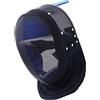 Homyl Maschera da Scherma, Casco Protettivo, Imbottitura per La Testa, Corpo in Metallo Resistente, Copertura Rimovibile, Caratteristiche Che Garantiscono C, Normale m