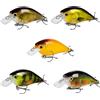 Aililong rocker fat pike bait boy wobbler lucioperca - esca con ami per persici, 13g, 7cm - ideale per esche per trote, persici e lucci - 5 colori - set wobbler per tutte le acque