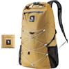 Qunature Zaino Trekking Ultraleggero Pieghevole 20L, Zaino da Viaggio Impermeabile Uomo e Donna Sportivo, Portatile e Regolabile, per Escursionismo Hiking Alpinismo, Kaki