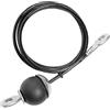 Ysyqkn Fitness Cavo Acciaio Fune Pulley Allenamento Palestra Fune Acciaio Installazione Semplice per Funzione Estensione Braccia Adatto a Esercizi, 1M