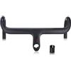 Alfa Pasca Manubrio integrato bici da corsa Alfa Pasca manubrio carbonio bici da corsa 1-1/8 manubri per bici da corsa UD opaco 1-1/4 OD2 Drop Bar 440 * 110mm