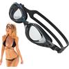 Generisch Occhialini da nuoto, maschera subacquea a prova di perdite, occhiali da nuoto Crystal View, occhiali da allenamento con cinghia regolabile, attrezzatura da nuoto ad alte prestazioni per gare giovani