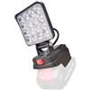 Obotsnoi Professionale LED Luce di Lavoro Pieghevole Posizione di Illuminazione Strumento di Ricarica USB Durevole Plastica Build Per 14.4-20 V Carica Batteria Senza Batteria