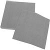 HOMEONENIC 20 piastrelle per tappeti, 50 x 50 cm, tipo di assorbimento, autoadesive, quadrate, antiscivolo, per soggiorno, ufficio, balcone (grigio chiaro)