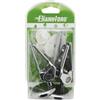 Dianhydro COPPIA CERNIERE SOVRAPPOSTE CON VITE INOX BLISTER per Copriwater e Sedili WC