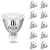 Allesgute GU4 Lampadine LED 5W, MR11 LED Spot Lampadina Luce 12V AC/DC, Diametro 35mm, 400LM, Bianco Neutro 4500K, Non Dimmerabile, Lampadine, Illuminante, Faretto, Set 10 Pezzi