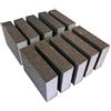 Erhard-Trading Set di 10 spugne abrasive professionali in tessuto non tessuto, grana Eberflex P60/P80/P100/P120/P180/P220/P280 (P80)