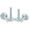 ZHUNTESM 4 viti a testa zigrinata piatta e rivestita(M10x 60 mm)