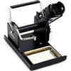 WEB world electronic business Supporto Professionale Porta Saldatore e Rocchetto Stagno - 130x165x125mm - Nero