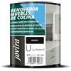 JOVIRA PINTURAS Vernice per rinnovare i mobili di cucina, bagno e porte, Ultra Opaca all'acqua. (Nero, 750 Millilitri)