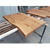 SPONHOLZ - Top per lavabo in legno massello di rovere oliato (60 x 45 cm)