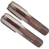 CoCud Mano Filettatura Maschi, M16 x 1.5 Filettatura, Metrico Lega Utensile Acciaio Vite Maschiatura Conicità Inferiore Maschiatura - (per Macchina Filettatura Riparazione), 1 paio