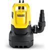 KÄRCHER Elettropompa a Immersione SP 11.000 Dirt per Acque Scure, Filtra Particelle di Dimensioni Fino a 20 mm, Portata 11.000 l/h, Profondità Immersione max. 7 m, Altezza Acqua Residua 25 mm