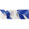 VisitRyl Bordo Adesivo Per Carta Da Parati 5cm X 500cm, Blu Scuro Satinato