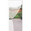 AiChen Porta con zanzariera magnetica, finestra con zanzariera 70x205cm Chiusura automatica della tenda antimosche per bambini e animali domestici Facile da installare,Bianco