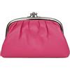 Hexagona COCONUTS-Hexagona Paris-Portamonete-da Donna -Fucsia-in Agnello-Portafogli e porta carte da donna-Portafoglio-Compatibile con Carta di Credito Donna, Fuchsia, Taille unique -